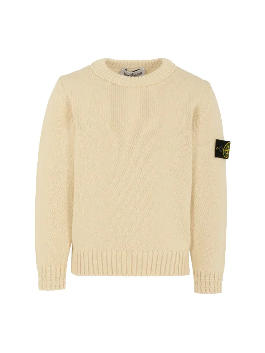 Cotton Jersey with Logo T-Shirt by Stone Island