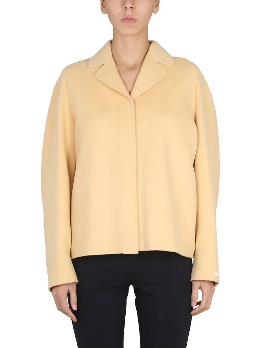 Virgin Wool Coat by Max Mara