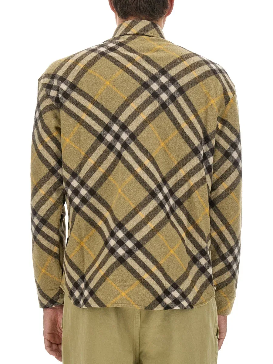Wool Blend Shirt by Burberry