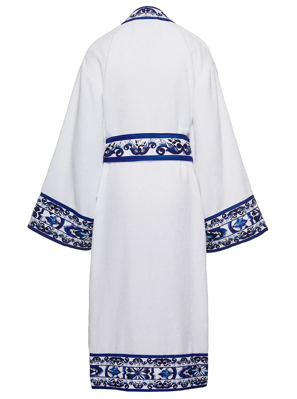 Kimono-Style Cotton Bathrobe by Dolce & Gabbana