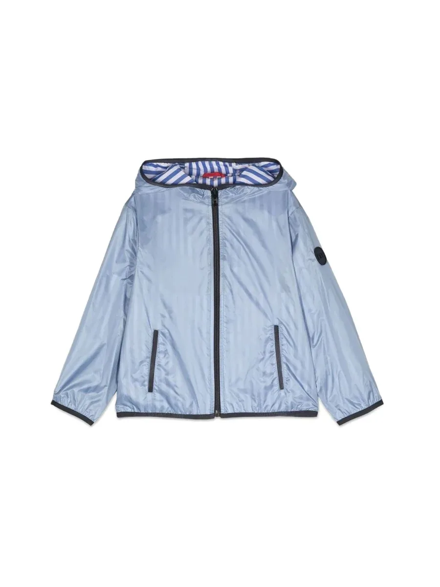 Hooded Zip-Up Jacket by Fay
