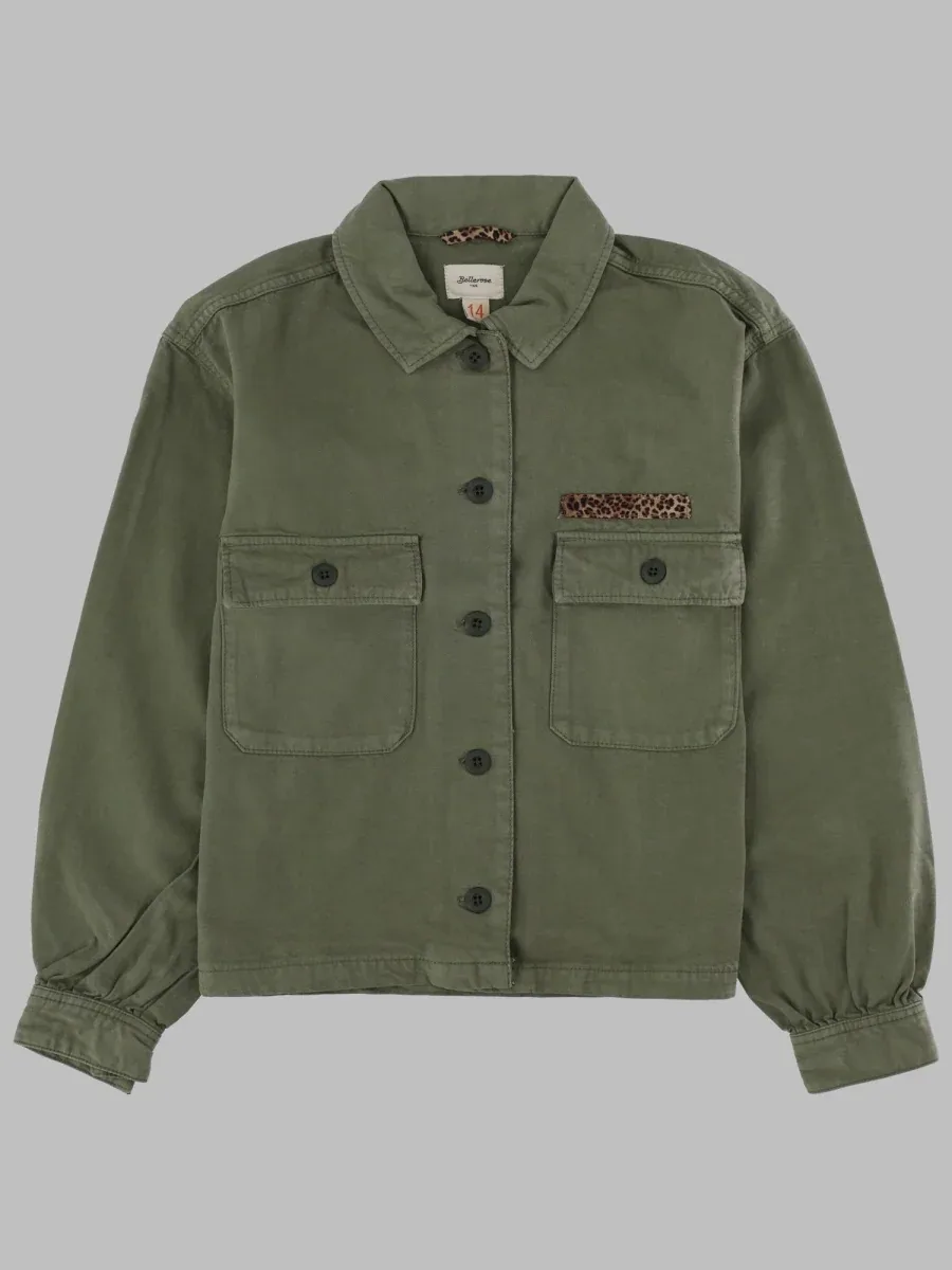 Lyocell-Cotton Blend Overshirt by Bellerose