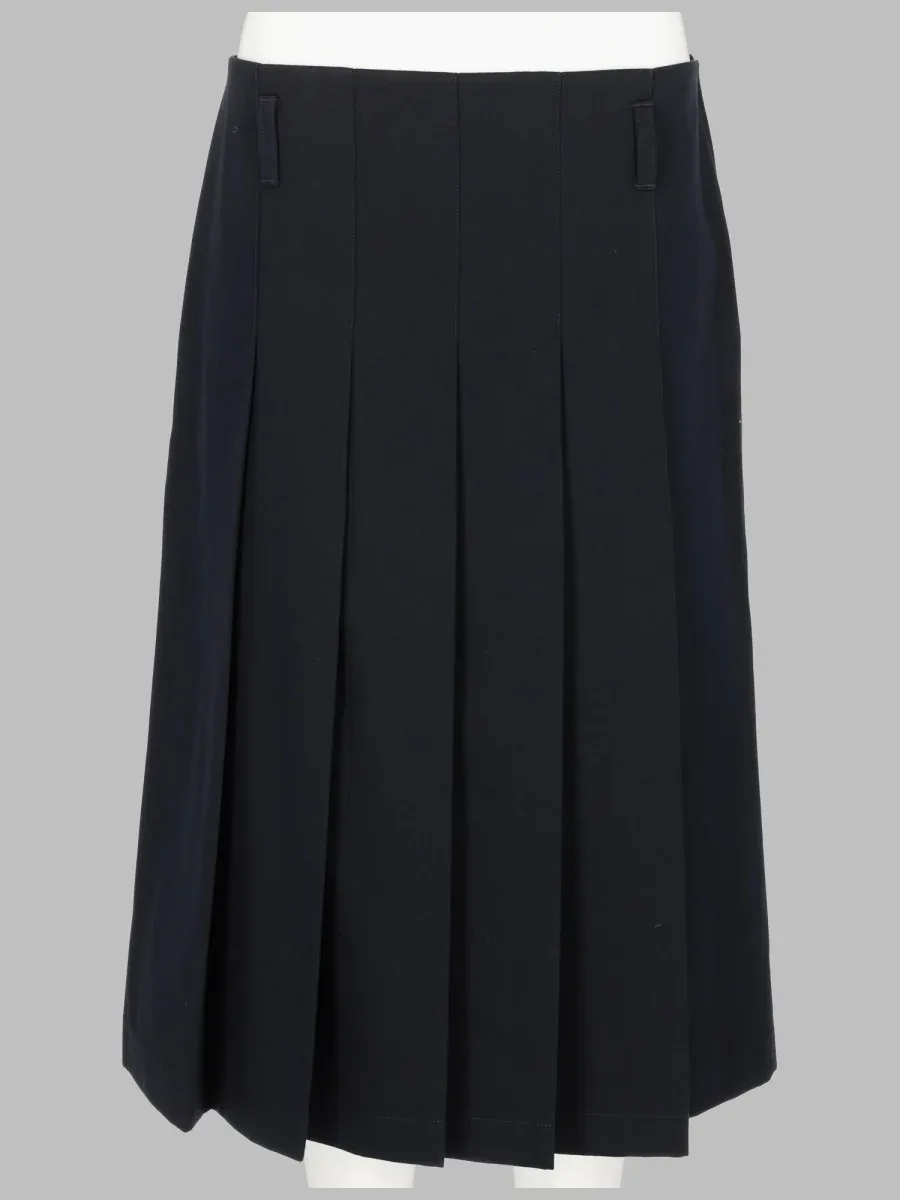 Pleated Organic Cotton Skirt by A.P.C.
