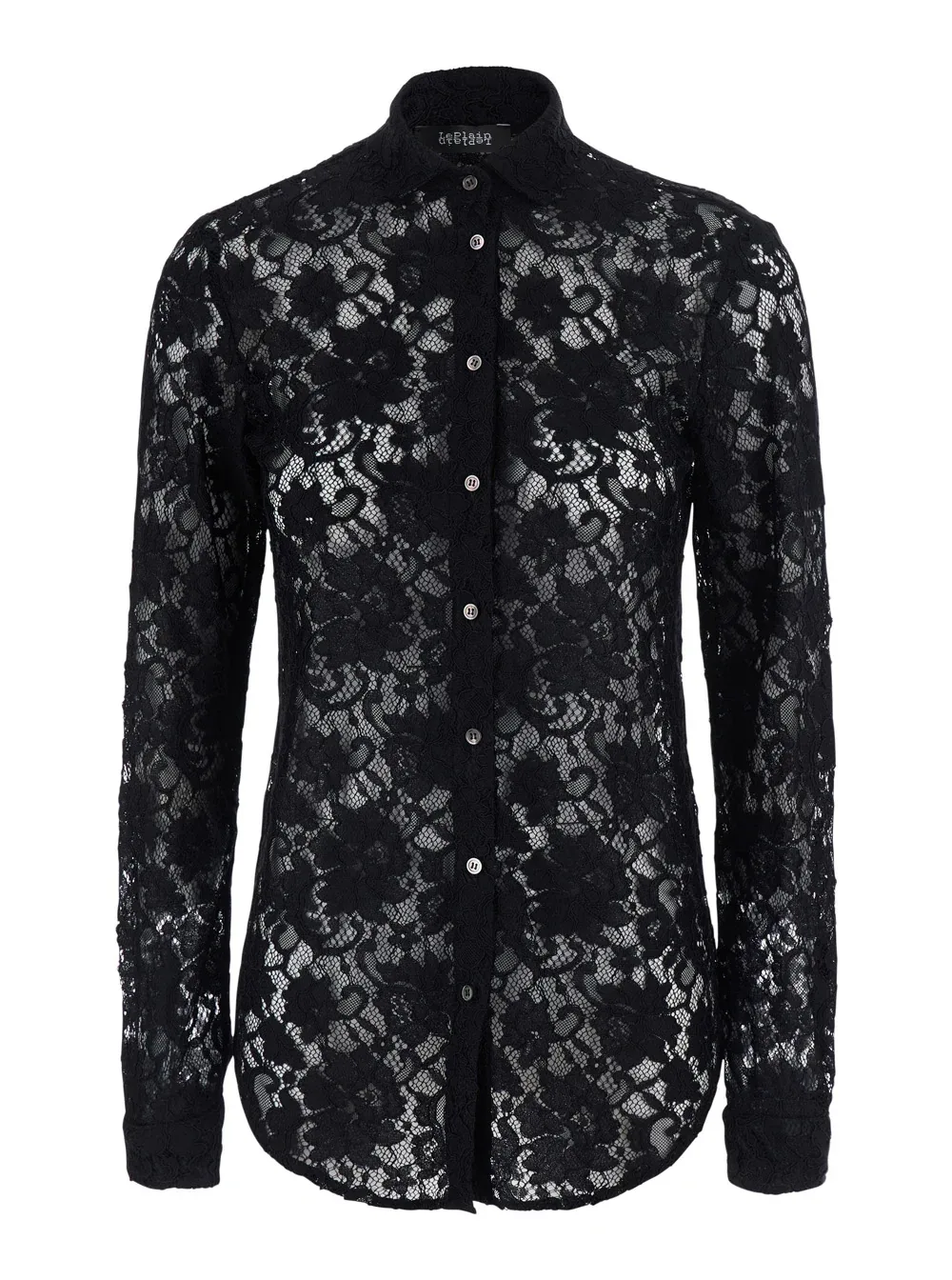 Lace-Embroidered Blouse by Leplain