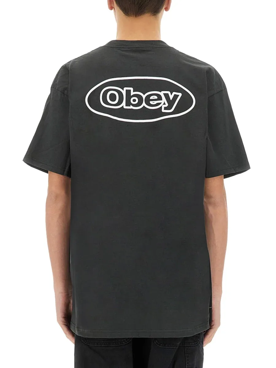 Cotton T-Shirt by Obey