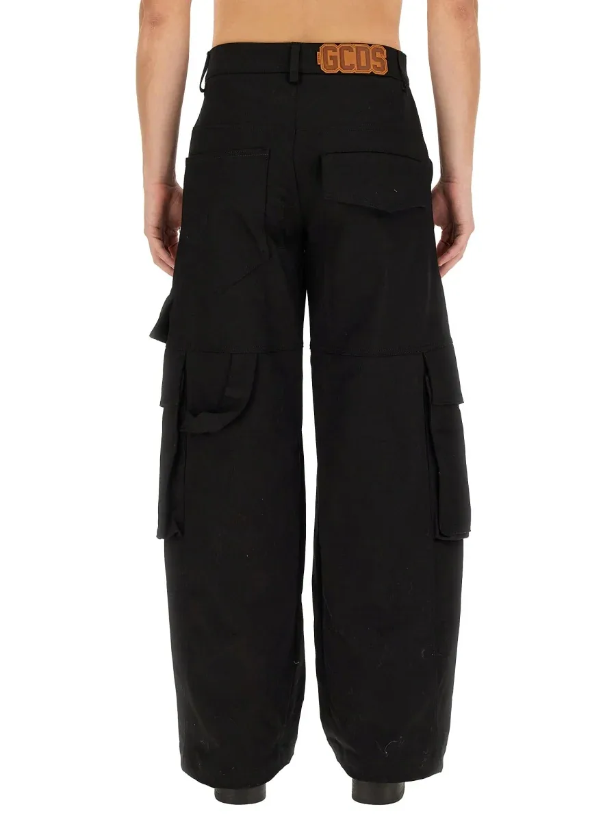 Cotton Trousers by GCDS