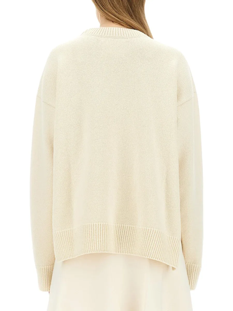 Wool & Cashmere Blend Sweater by Jil Sander