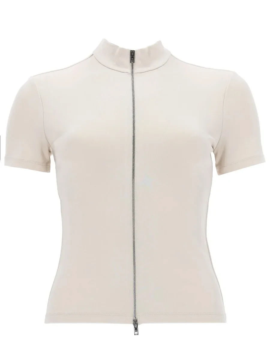 Viscose-Elastane Rashguard Tank Top by alexander wang