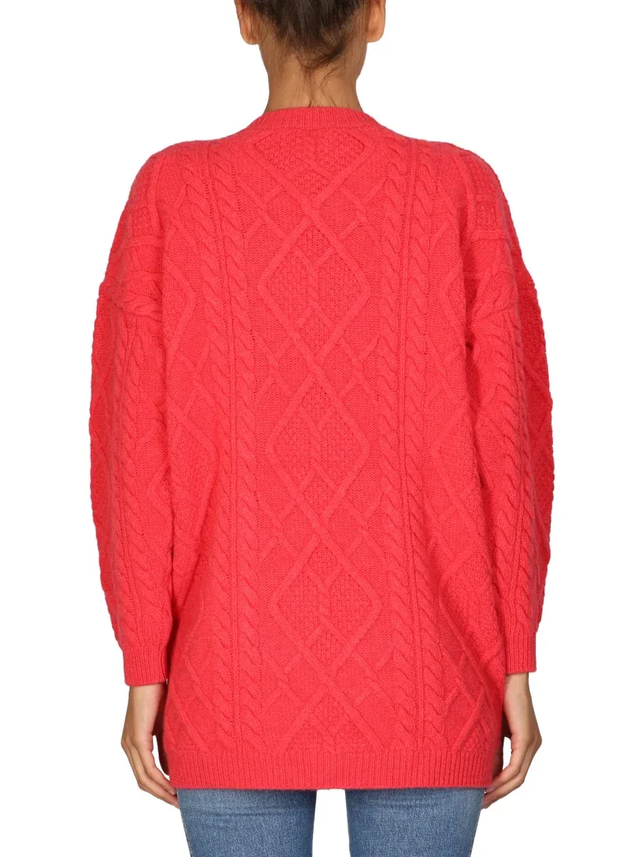 Virgin Wool Crew Neck Sweater by Stella Mccartney