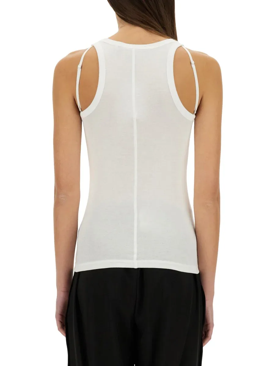 Modal Pima Cotton Blend T-Shirt by Helmut Lang