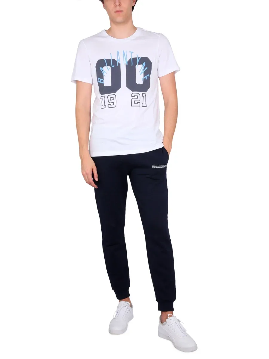 Logo-Print Cotton T-Shirt by Ballantyne