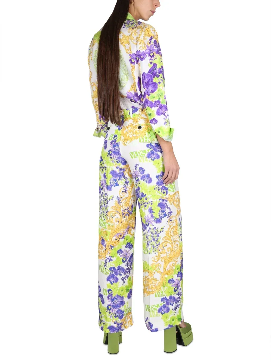 Baroque Trousers by Versace