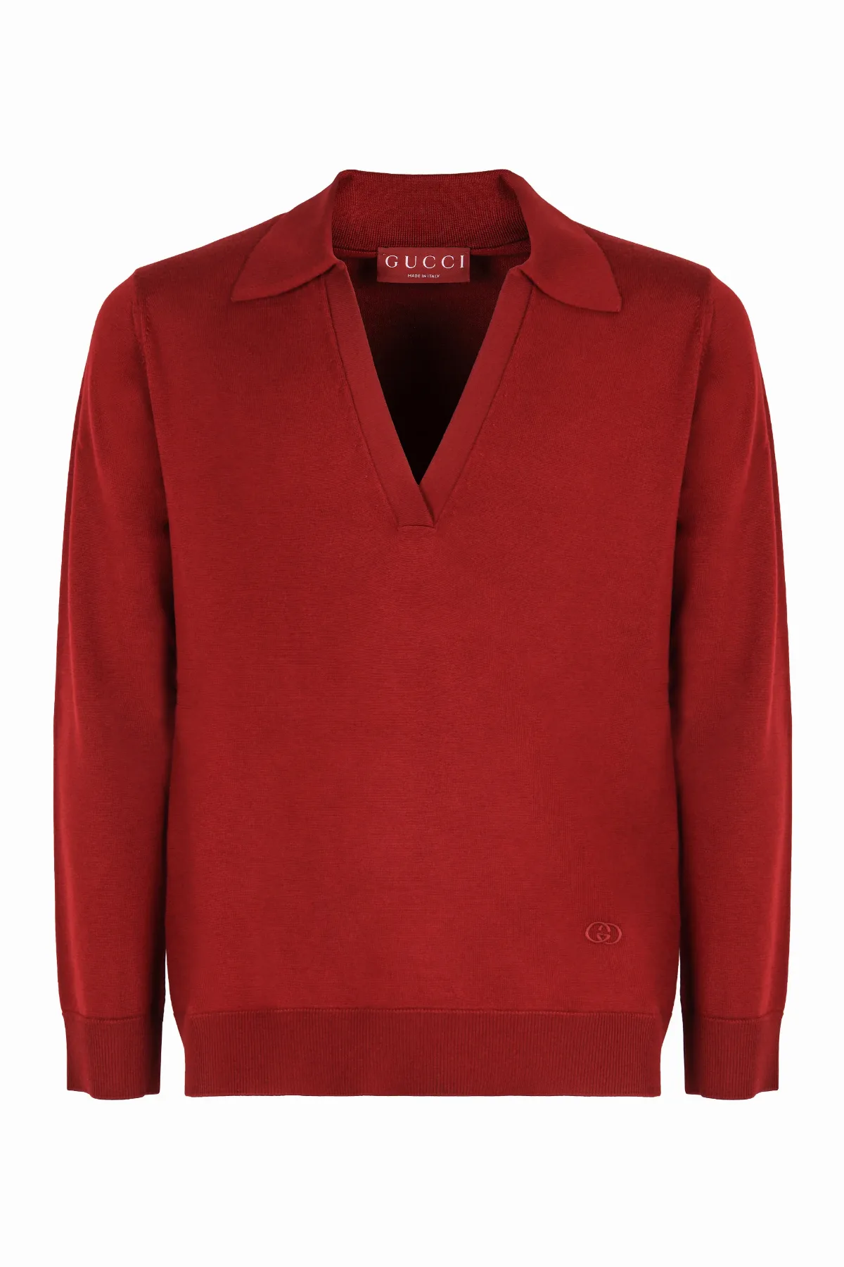 Wool V-Neck Sweater by Gucci