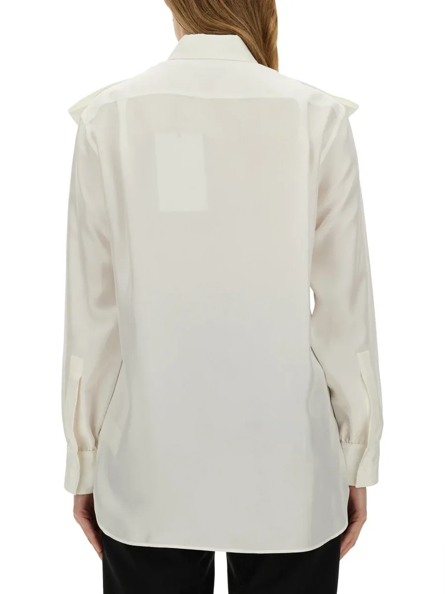 Mulberry Silk Shirt by Burberry