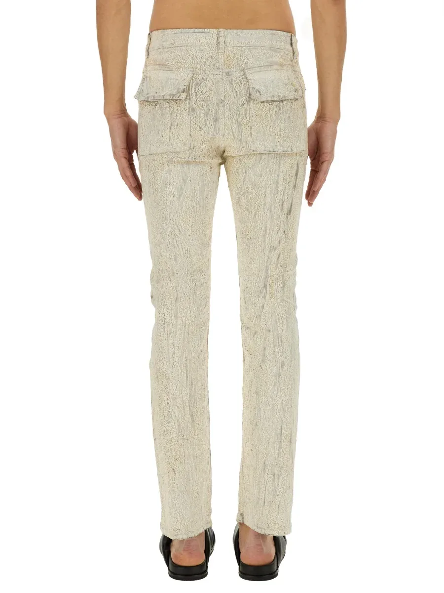 Utility Cotton Trousers by Rick Owens