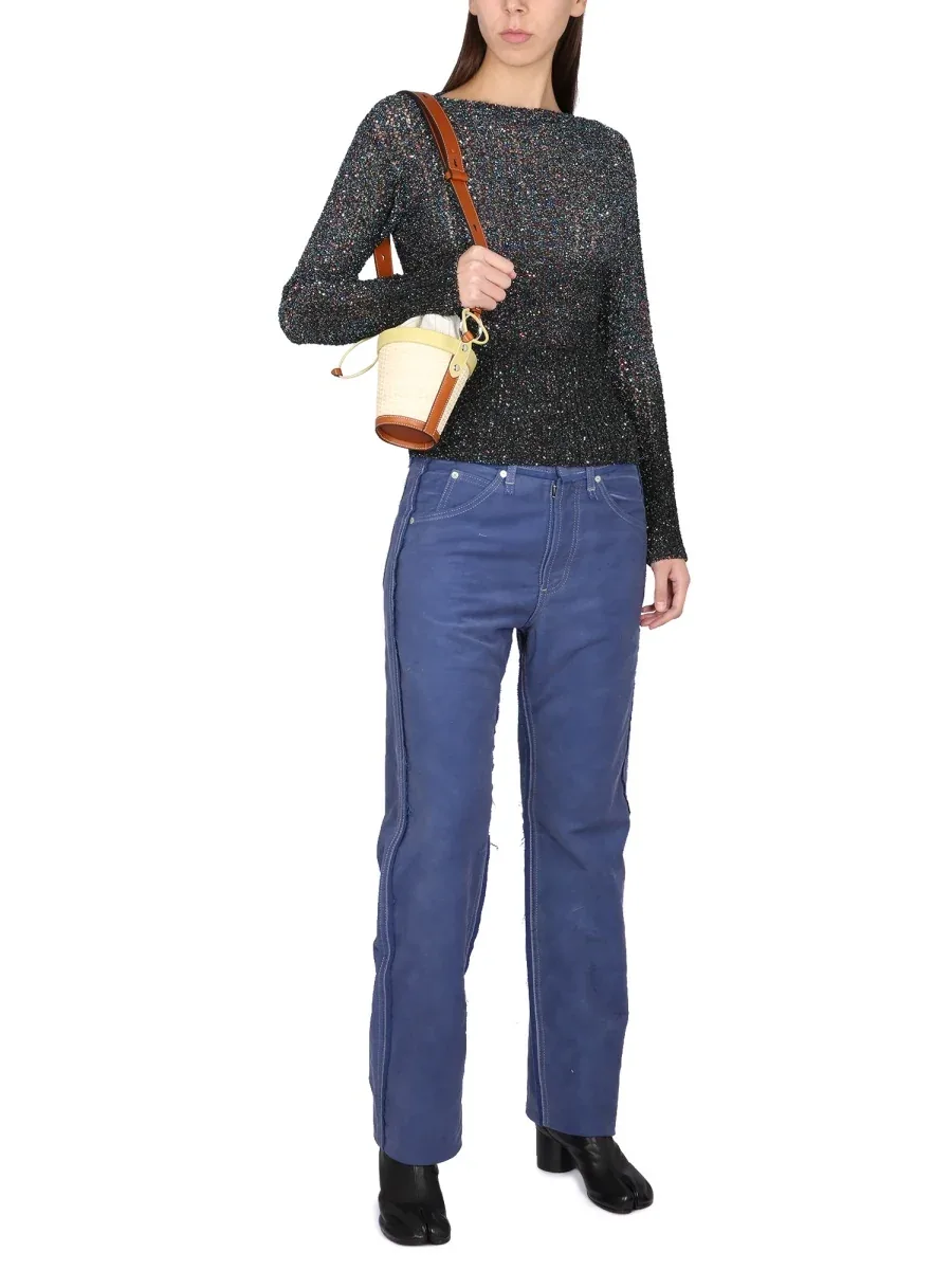 Sequined Sweater by Maison Margiela