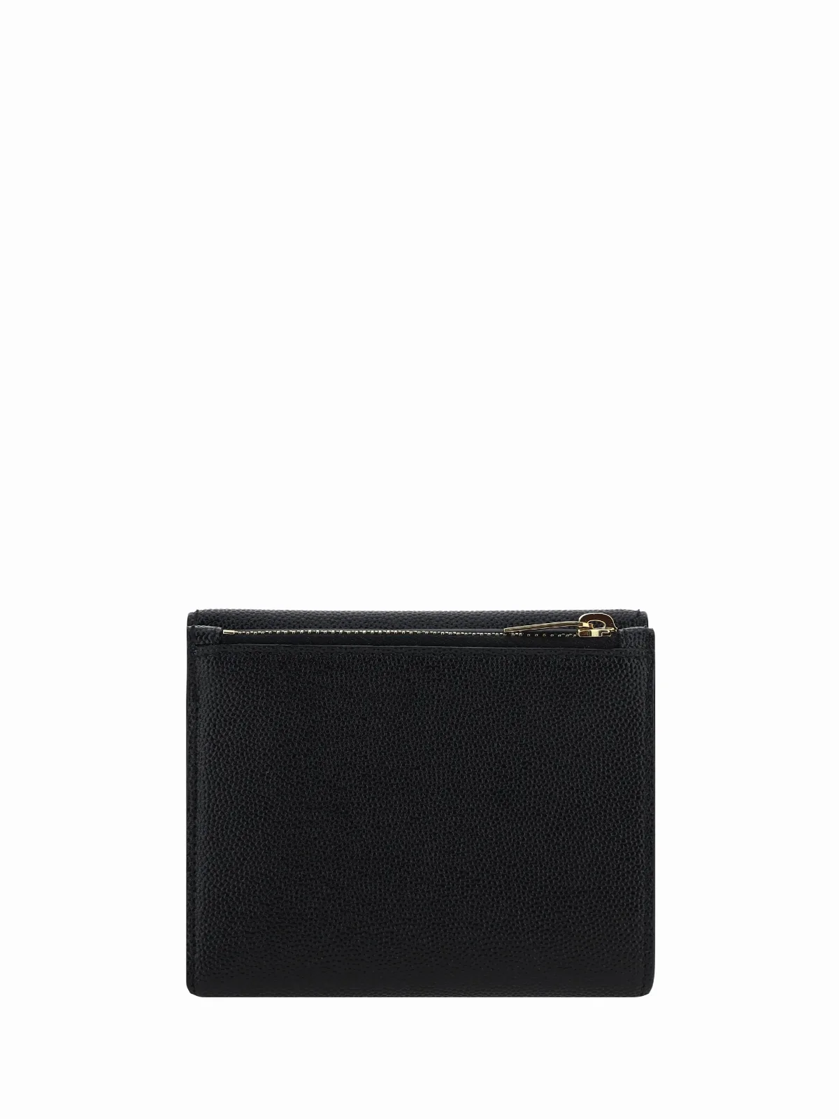 Embossed Logo Calfskin Wallet by Saint Laurent