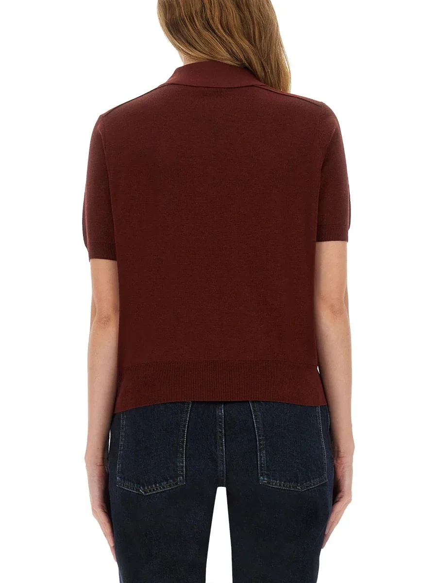 Wool Polo by Burberry