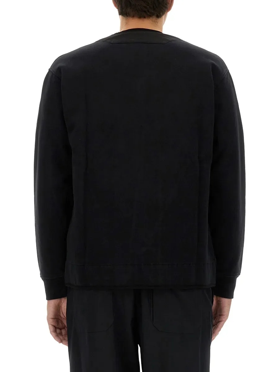 Zip Cotton Sweatshirt by C.P. Company