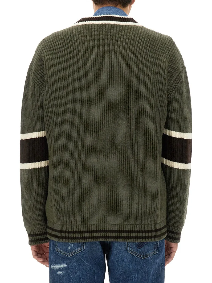 100% Wool Cardigan by Dolce & Gabbana