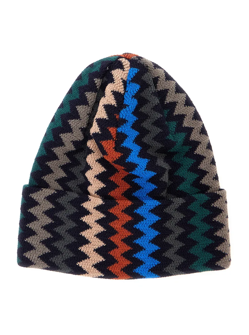 Striped Wool-Acrylic Knit Beanie by Missoni