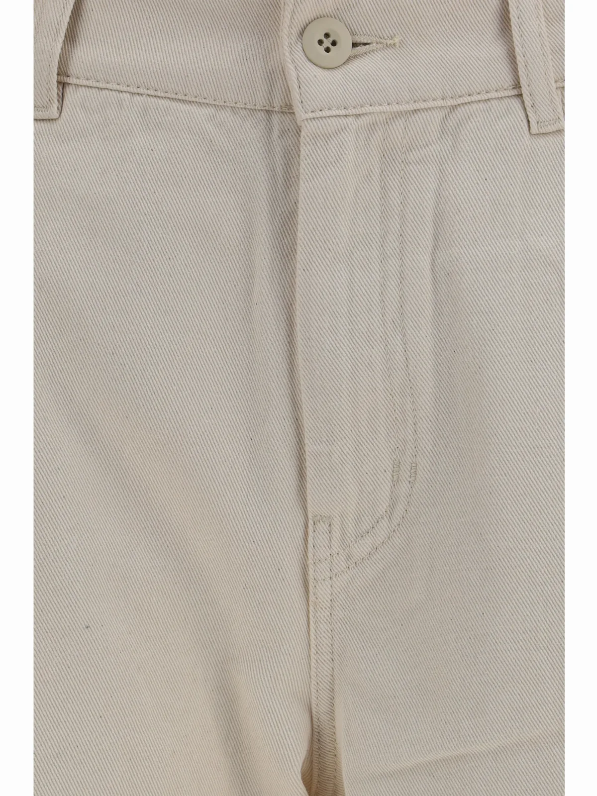 Cotton Bull Denim Trousers by Weekend Max Mara