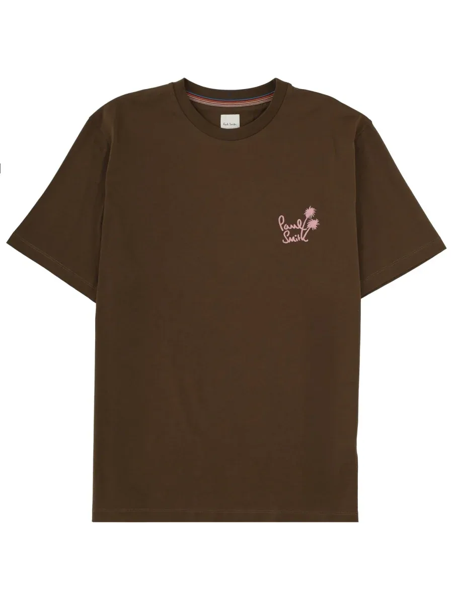 Logo Organic Cotton T-Shirt by Paul Smith
