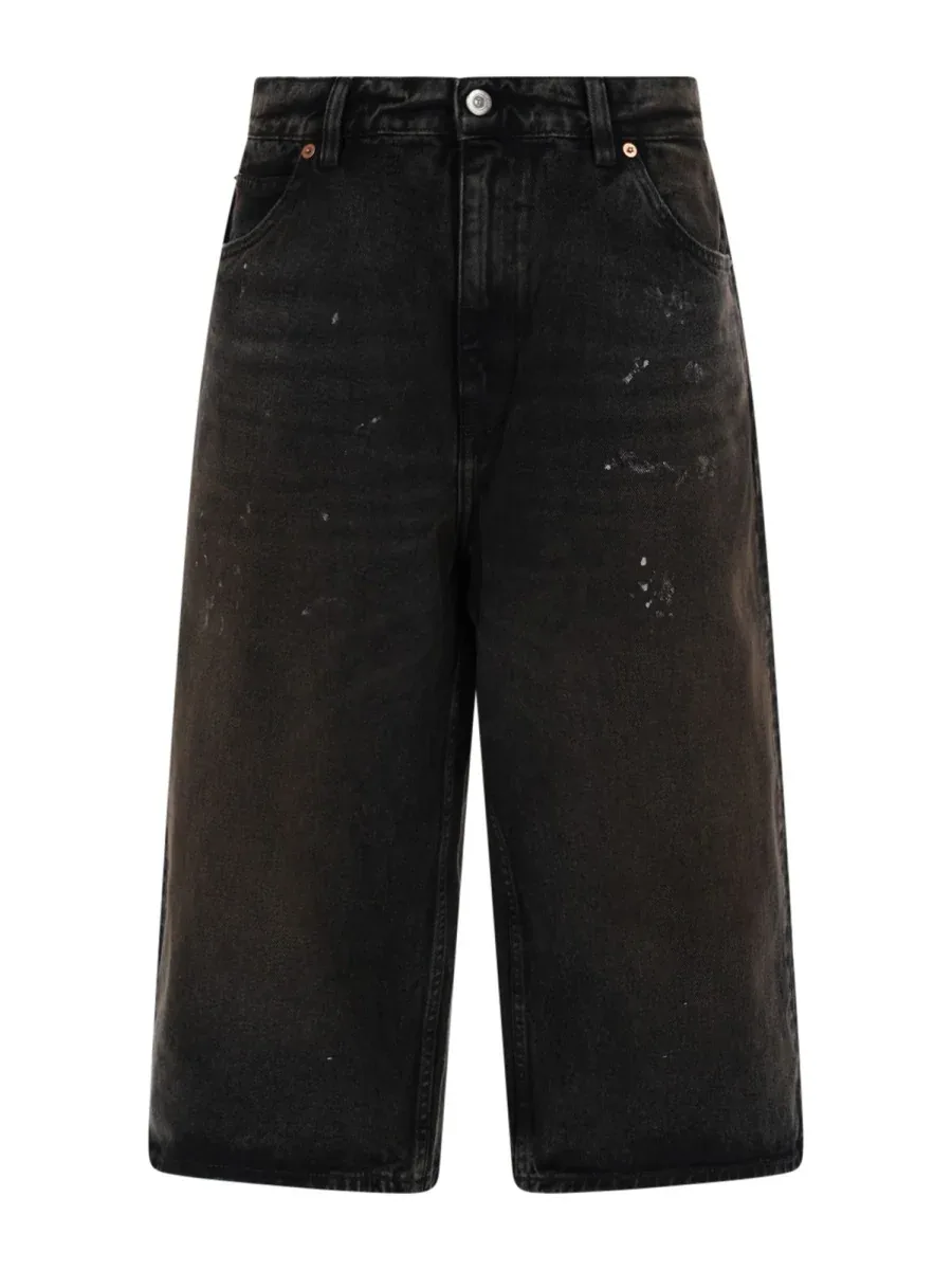 Capri Cut Cotton Bermuda Shorts by Our Legacy