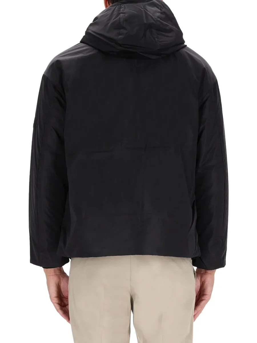 Hooded Polyamide Jacket