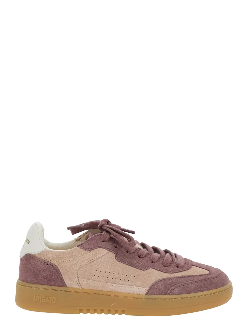 Suede and Leather Low-Top Sneaker by Axel Arigato