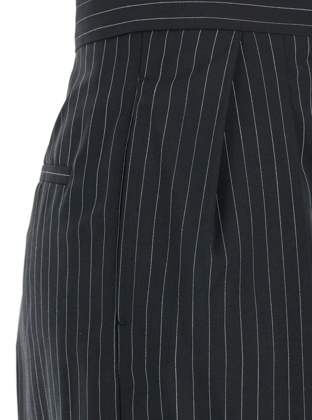 Striped Virgin Wool Trousers by Max Mara