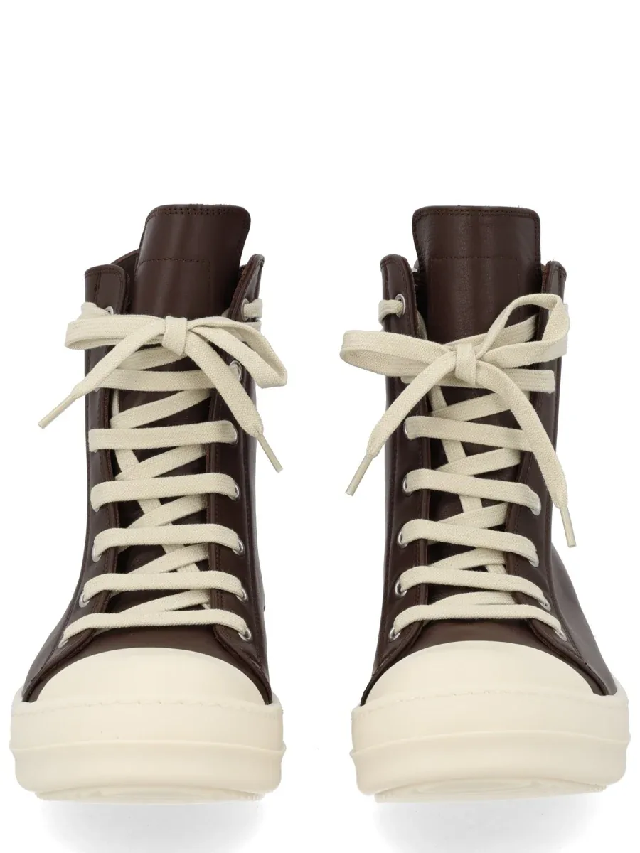 Leather Sneaker by Rick Owens