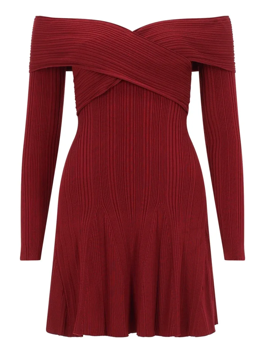 Viscose-Blend Mini Dress by Self-Portrait