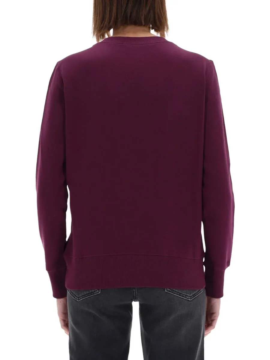Logo Cotton Sweatshirt by Versace Jeans Couture