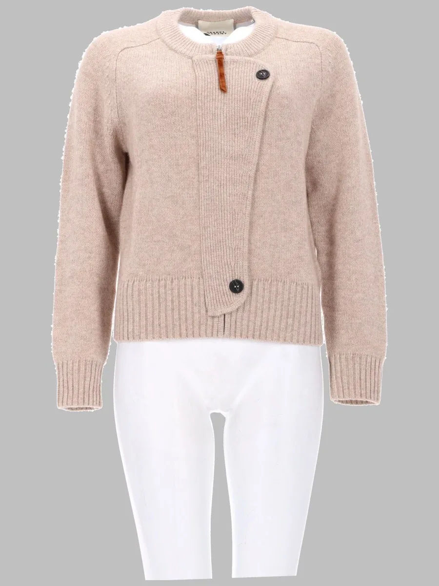 Wool-Cashmere Blend Cardigan by Isabel marant