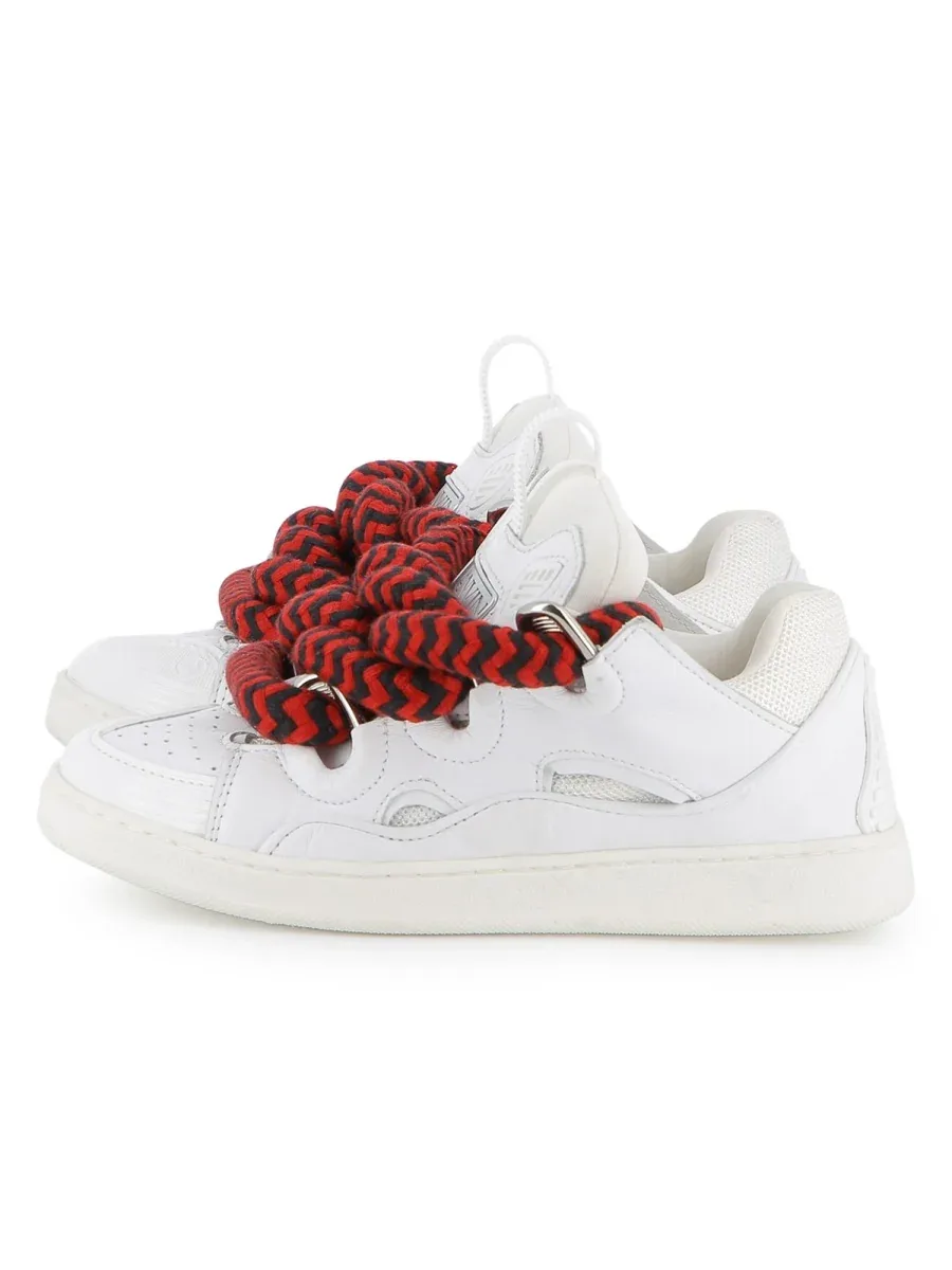 Leather Sneakers by Lanvin