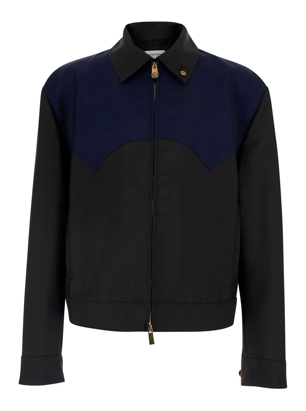 Wool-Mohair Blend Jacket by Versace