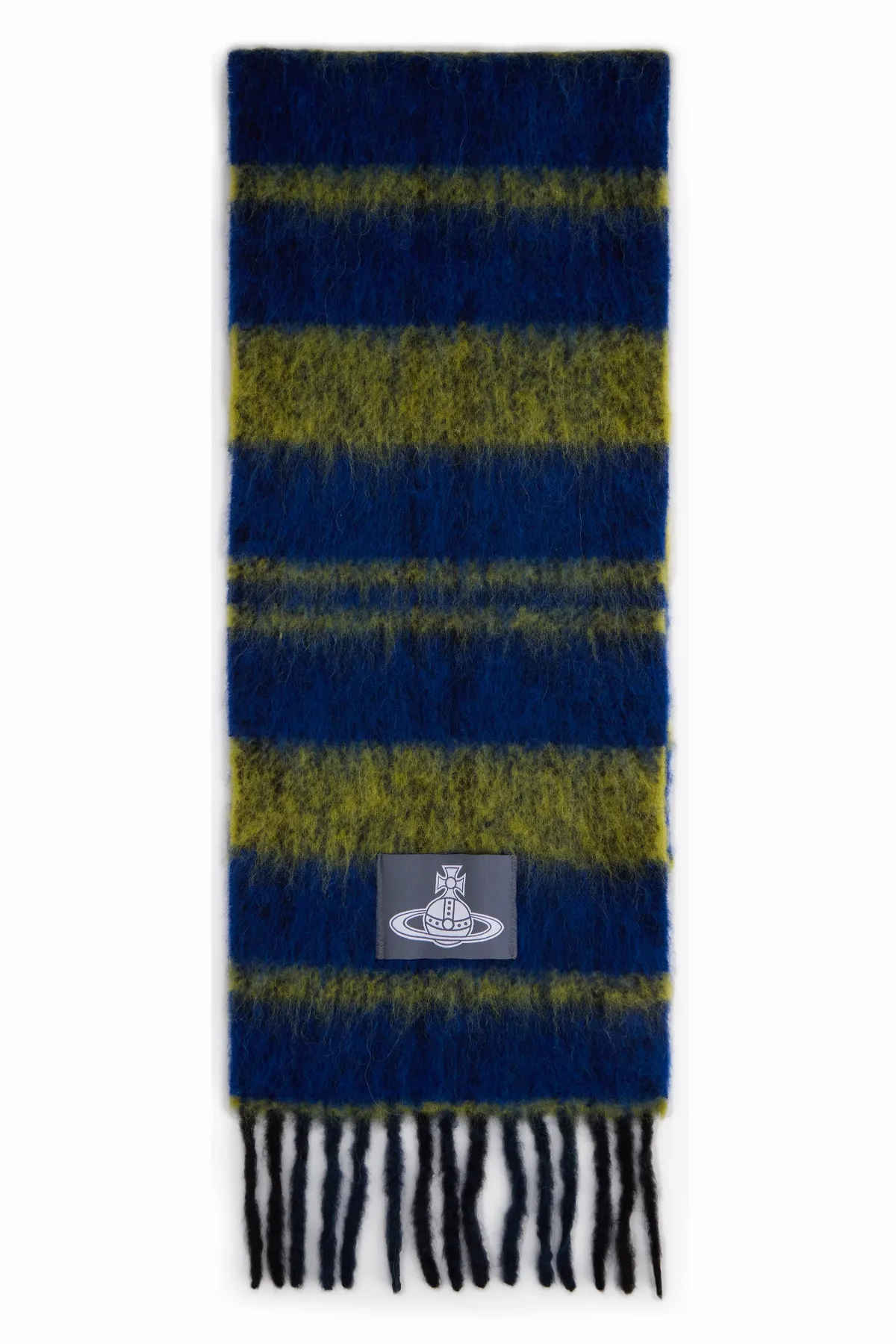 Striped Alpaca Wool Scarf by Vivienne Westwood