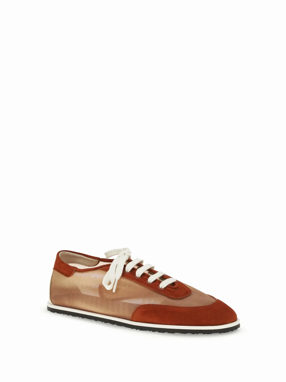 Ballet-Inspired Mesh and Suede Sneakers by Dear Frances