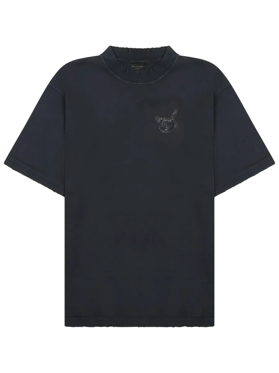 Medium Fit Polyester T-Shirt by Balenciaga