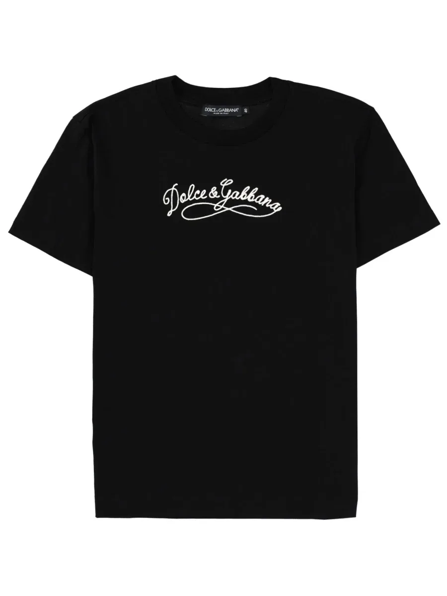 Logo Cotton T-Shirt by Dolce & Gabbana