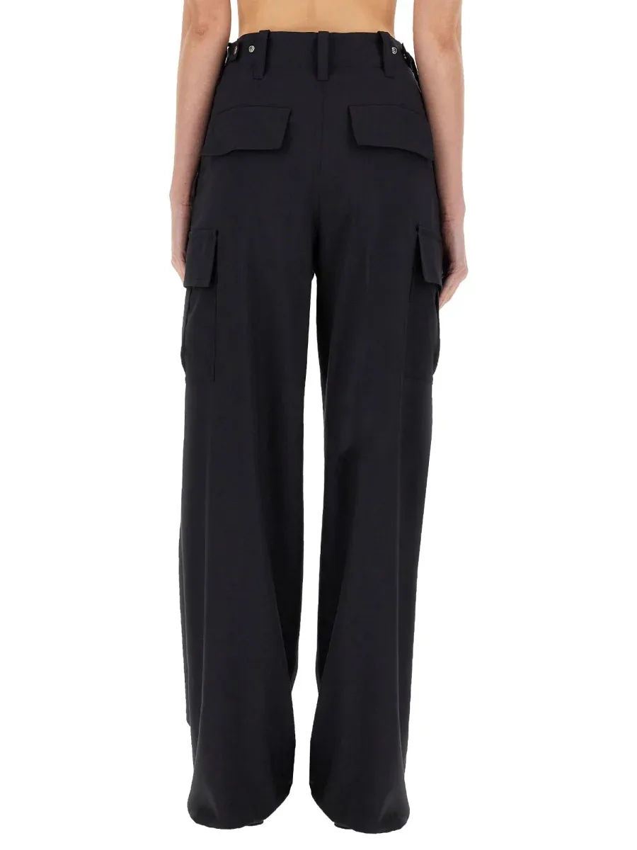 Pure Wool Cargo Trousers by Bottega Veneta