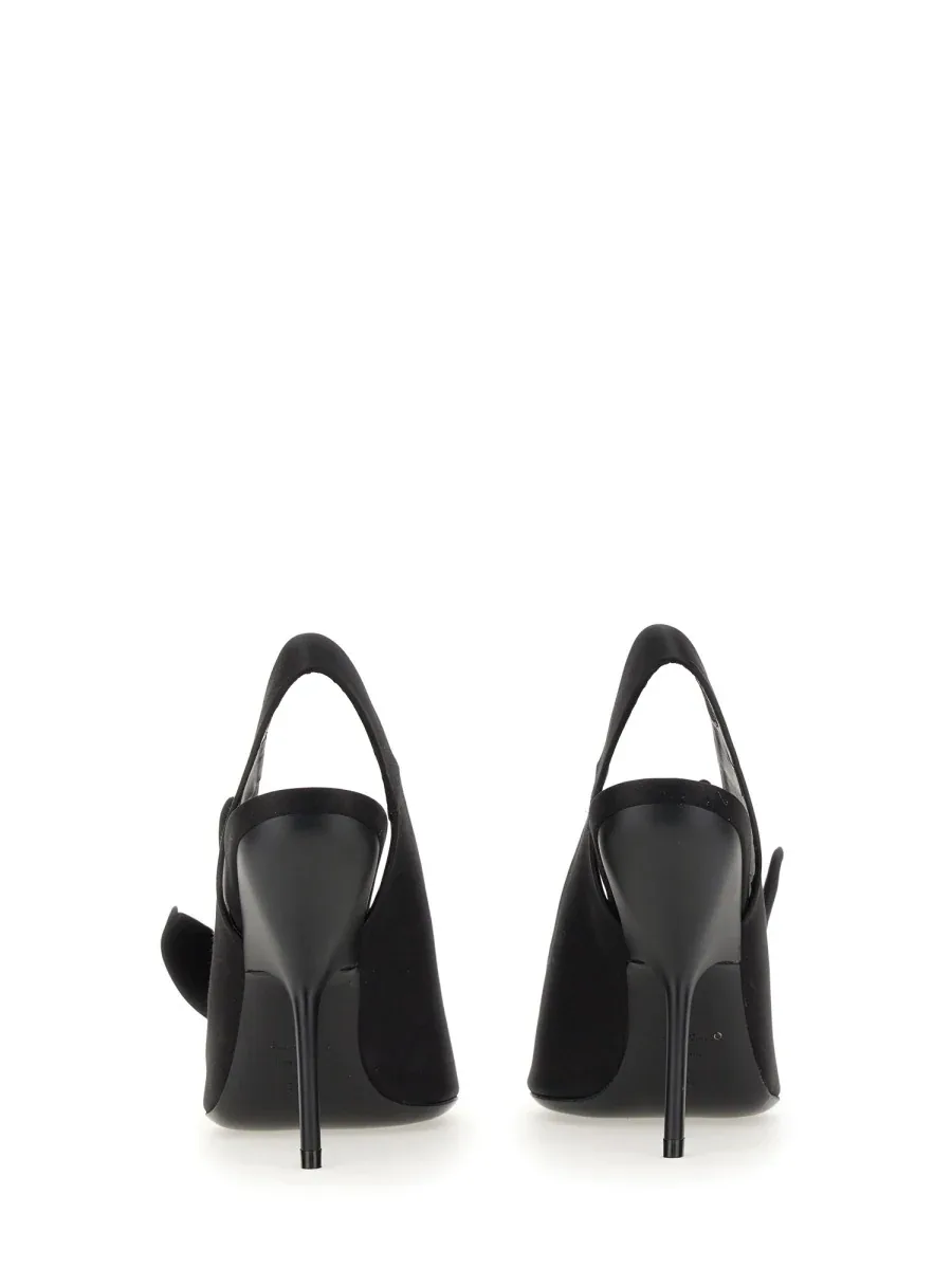 Asymmetrical Bow Sandal by Ferragamo