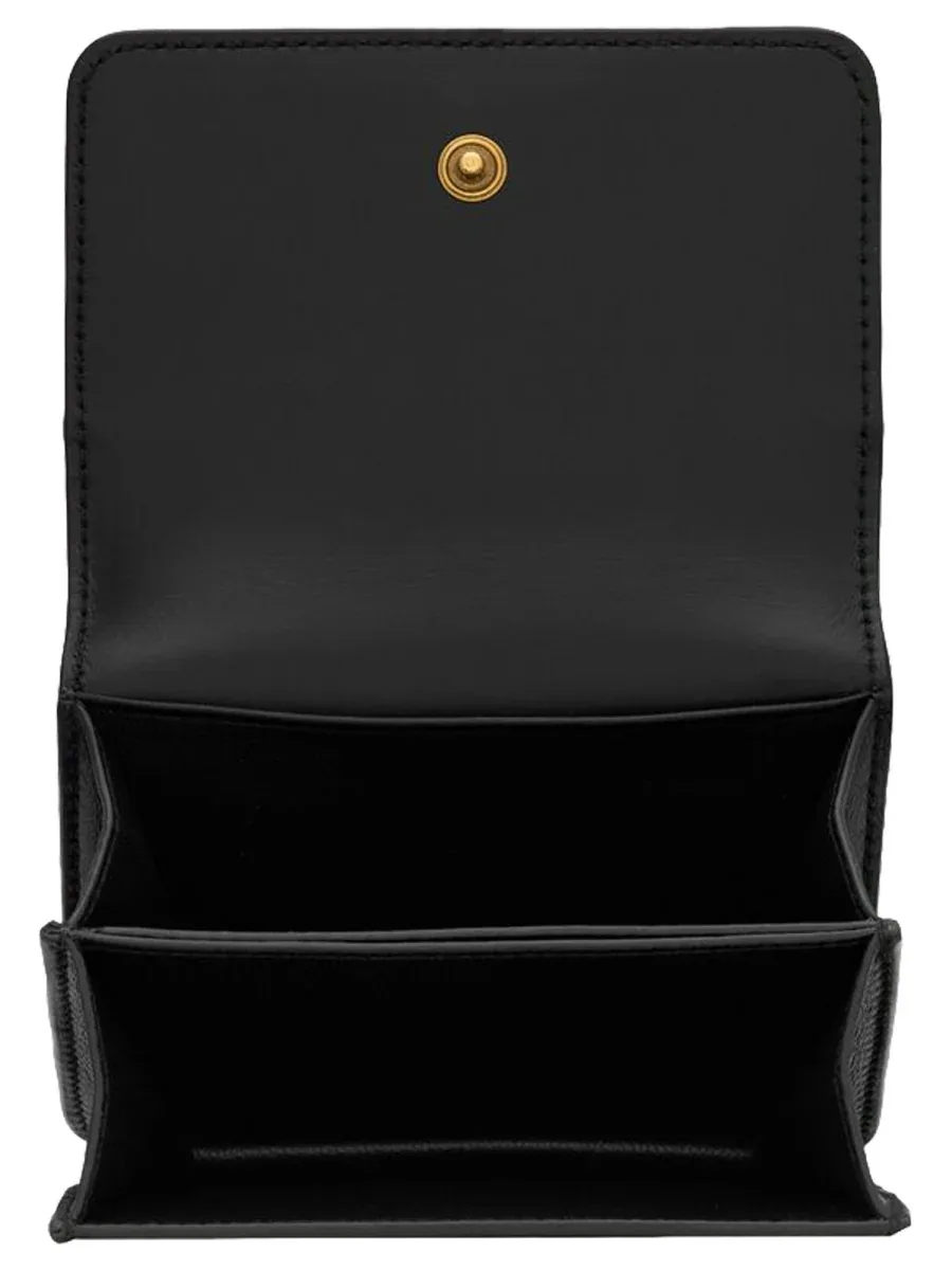 Calf Leather Card Case by Saint Laurent