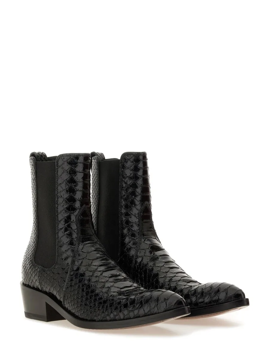 Calf Leather Boot by Tom Ford