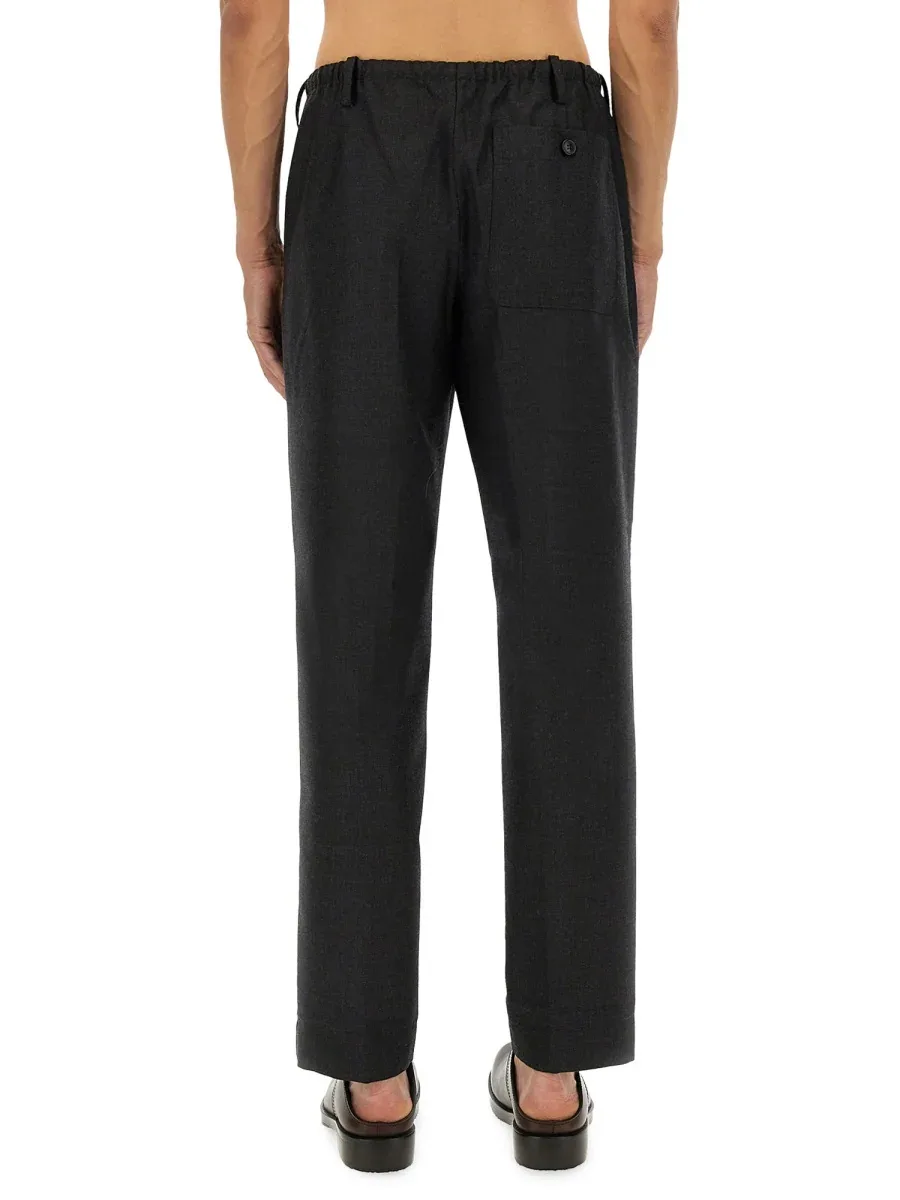 Wool Trousers by Dries Van Noten