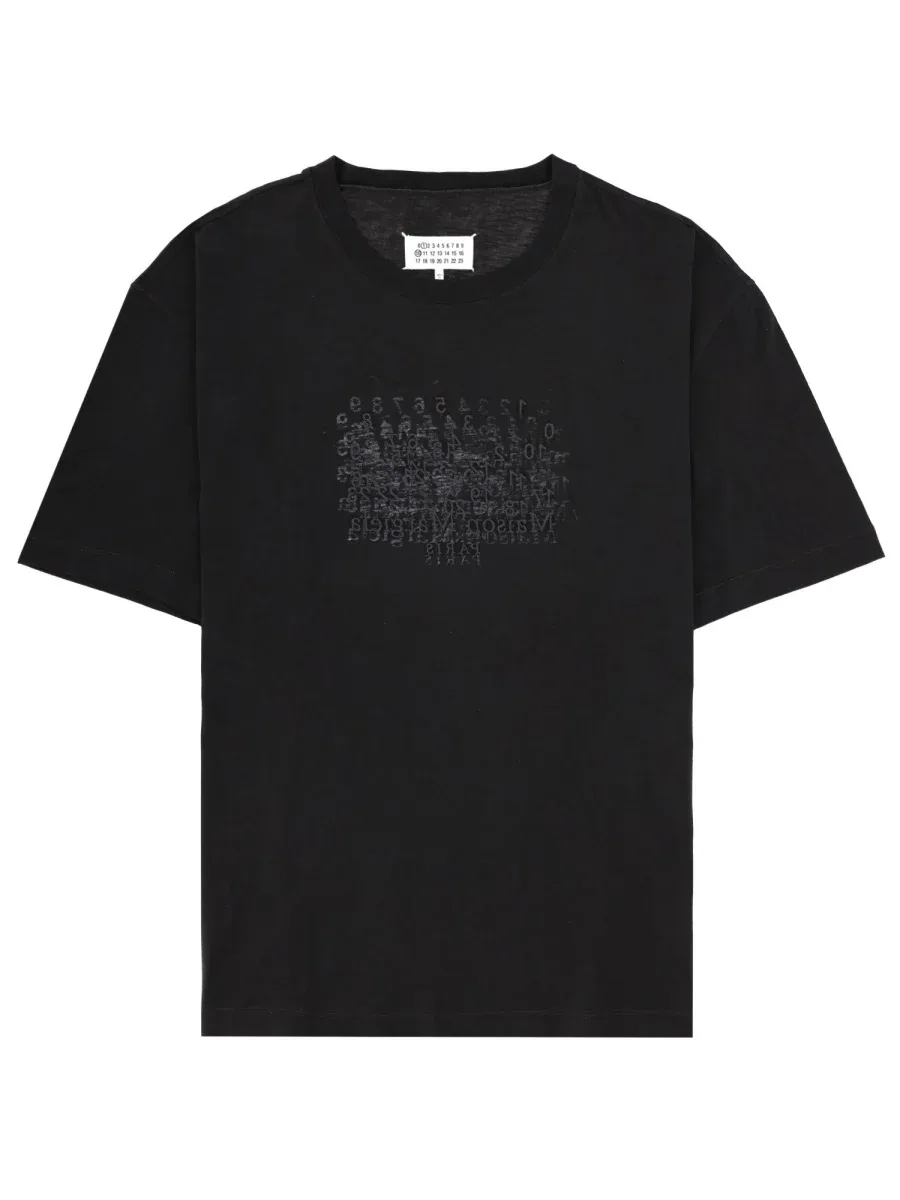 Printed Cotton T-Shirt by Maison Margiela