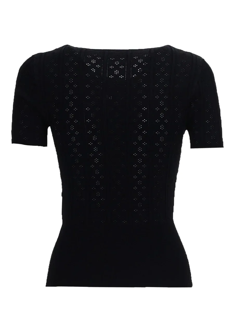 Pointelle Viscose T-Shirt by JW Anderson