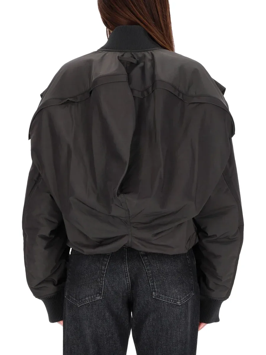 Hooded Bomber Jacket by Jean Paul Gaultier