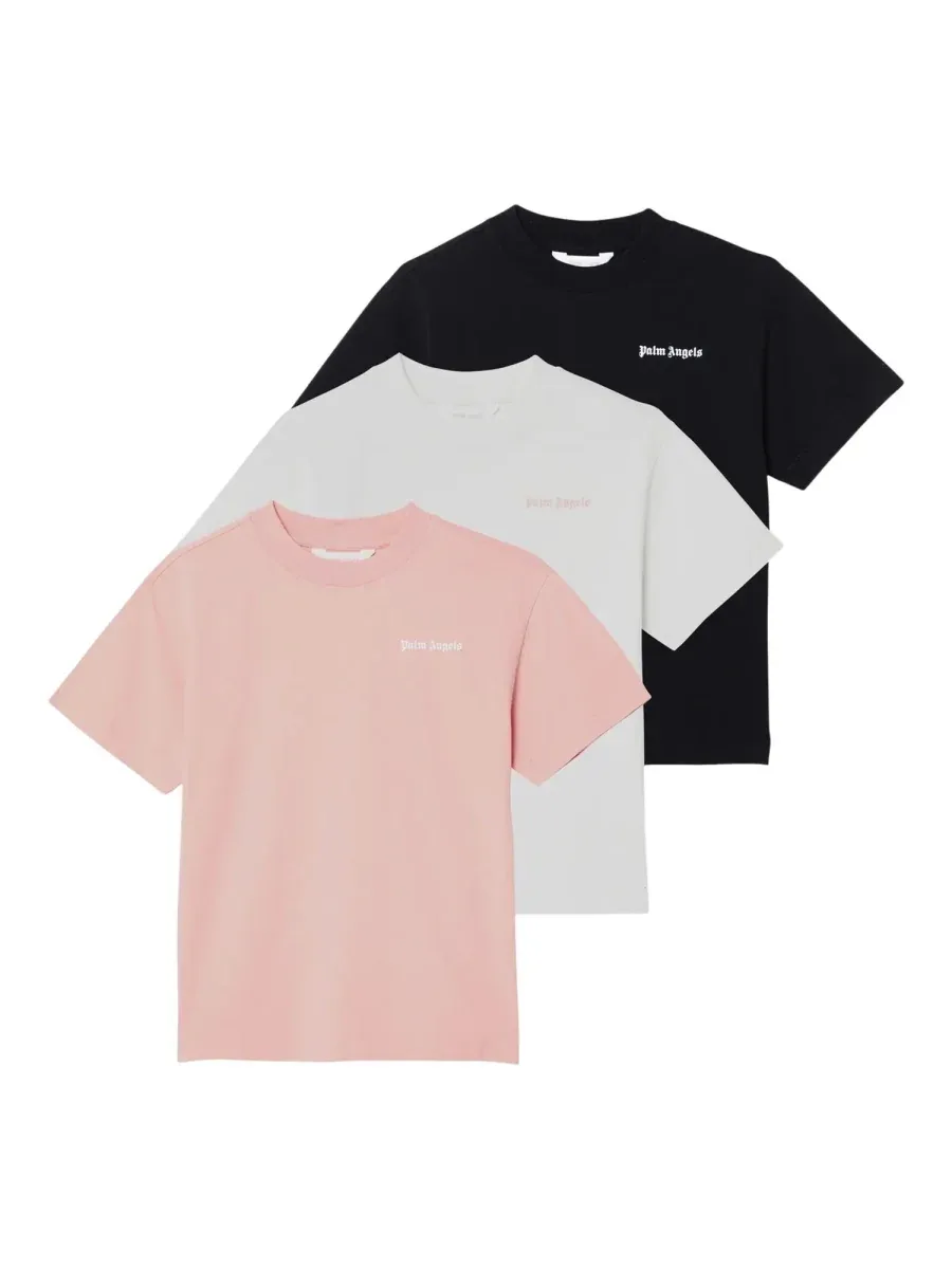 Cotton T-Shirt Set by Palm Angels